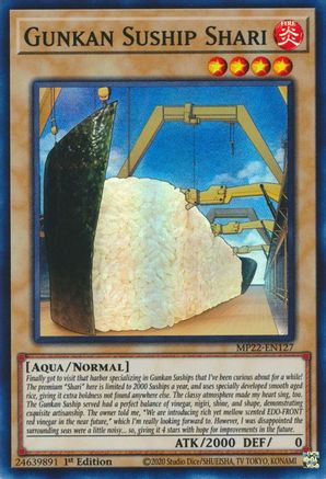 Gunkan Suship Shari [MP22-EN127] Super Rare - Yu-Gi-Oh! - Card Brawlers | Quebec | Canada |