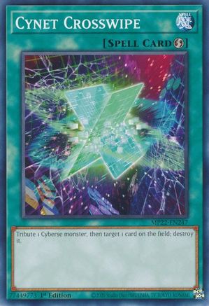 Cynet Crosswipe [MP22-EN247] Common - Yu-Gi-Oh! - Card Brawlers | Quebec | Canada |