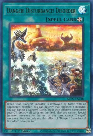 Danger! Disturbance! Disorder! [MP22-EN248] Ultra Rare - Yu-Gi-Oh! - Card Brawlers | Quebec | Canada |