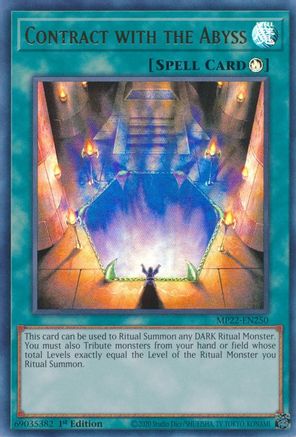 Contract with the Abyss [MP22-EN250] Ultra Rare - Yu-Gi-Oh! - Card Brawlers | Quebec | Canada |
