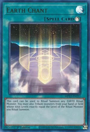 Earth Chant [MP22-EN251] Ultra Rare - Yu-Gi-Oh! - Card Brawlers | Quebec | Canada |