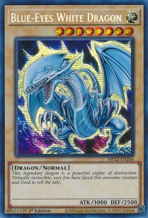Blue-Eyes White Dragon [MP22-EN266] Prismatic Secret Rare - Yu-Gi-Oh! - Card Brawlers | Quebec | Canada |