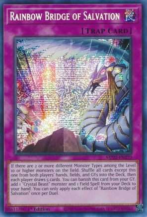 Rainbow Bridge of Salvation [MP22-EN270] Prismatic Secret Rare - Yu-Gi-Oh! - Card Brawlers | Quebec | Canada |