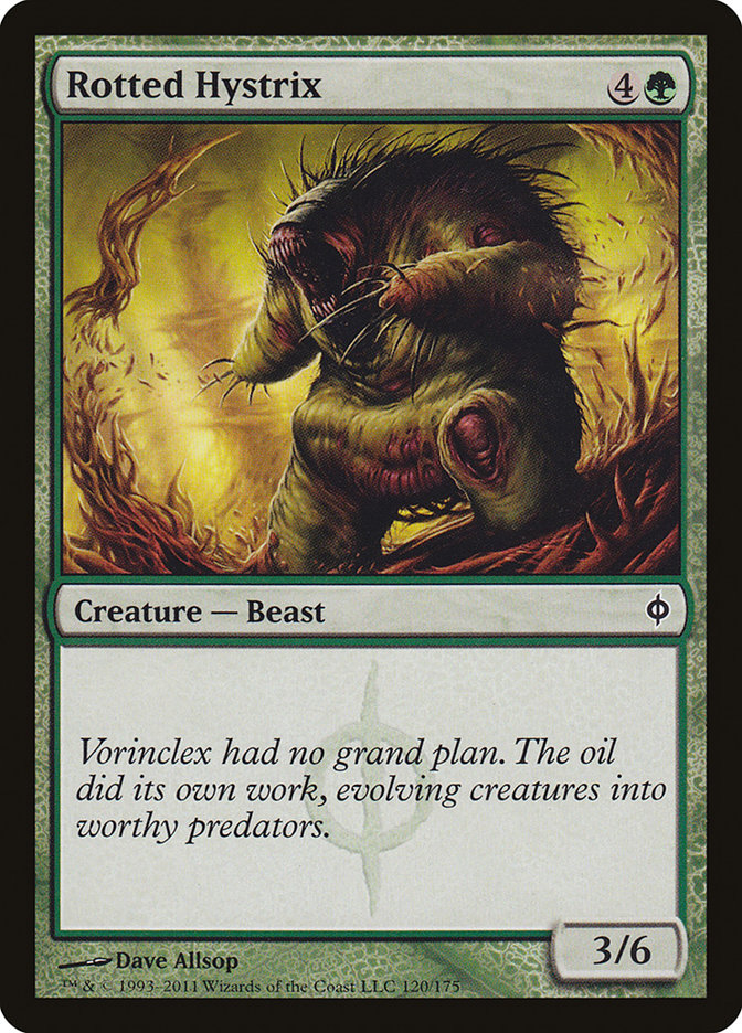 Rotted Hystrix [New Phyrexia] - Magic: The Gathering - Card Brawlers | Quebec | Canada |