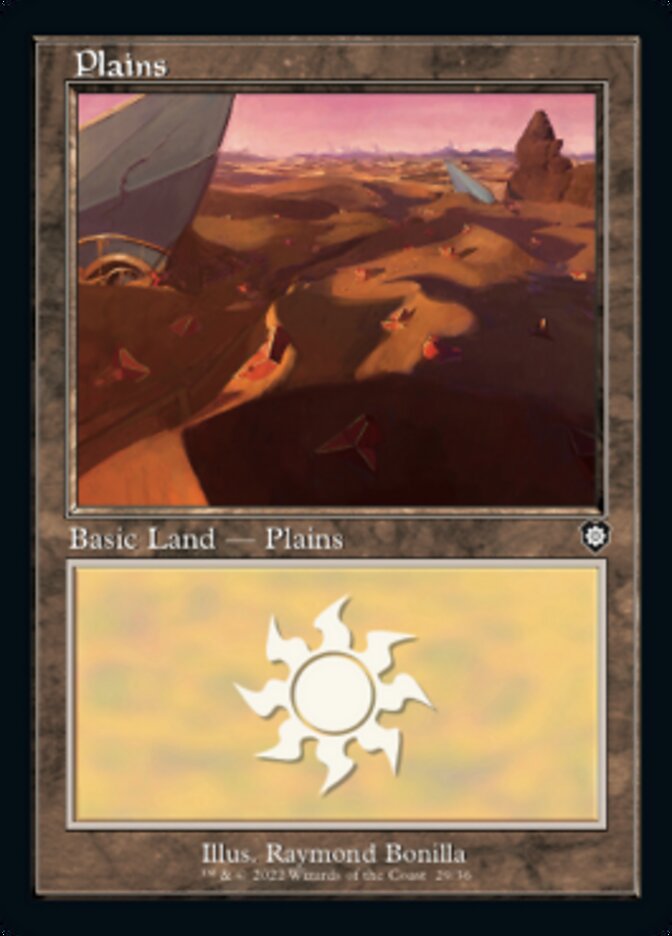 Plains (029) (Retro) [The Brothers' War Commander] - Magic: The Gathering - Card Brawlers | Quebec | Canada |