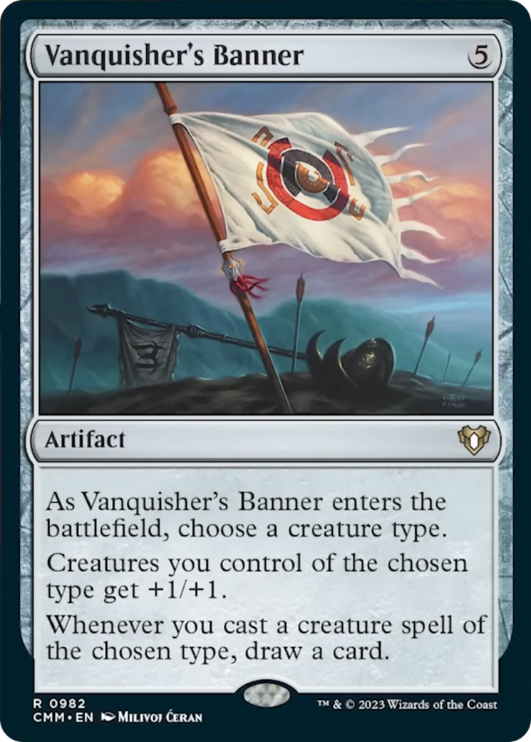 Vanquisher's Banner [Commander Masters] - Magic: The Gathering - Card Brawlers | Quebec | Canada |