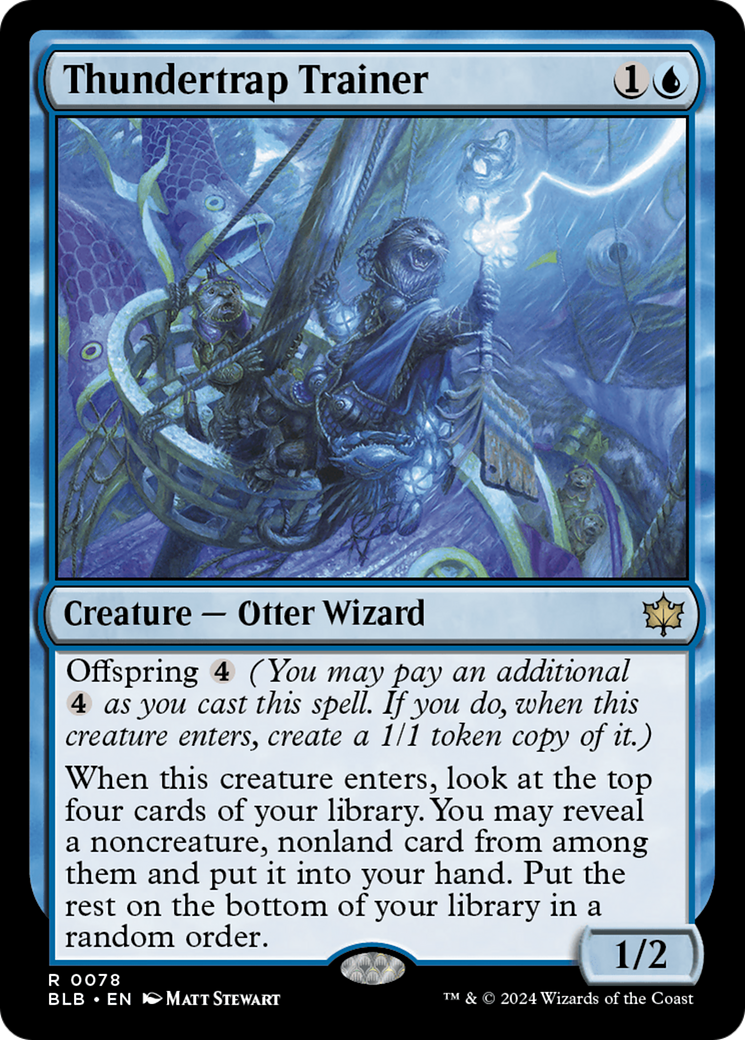 Thundertrap Trainer [Bloomburrow] - Magic: The Gathering - Card Brawlers | Quebec | Canada |