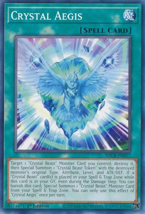 Crystal Aegis [SDCB-EN017] Common - Yu-Gi-Oh! - Card Brawlers | Quebec | Canada |