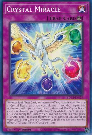 Crystal Miracle [SDCB-EN033] Common - Yu-Gi-Oh! - Card Brawlers | Quebec | Canada |