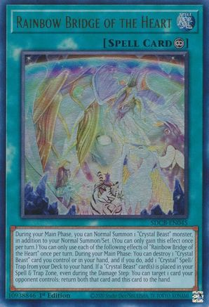 Rainbow Bridge of the Heart [SDCB-EN045] Ultra Rare - Yu-Gi-Oh! - Card Brawlers | Quebec | Canada |