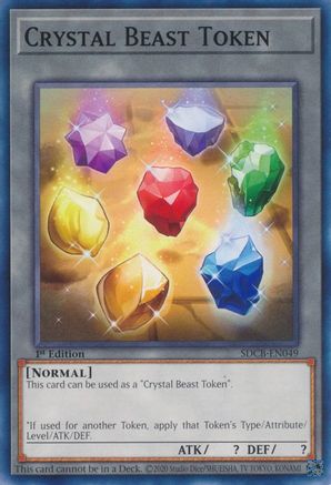 Crystal Beast Token [SDCB-EN049] Common - Yu-Gi-Oh! - Card Brawlers | Quebec | Canada |