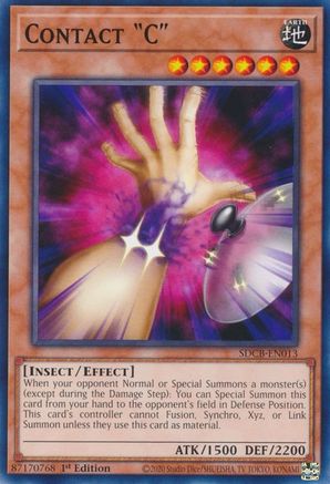 Contact "C" [SDCB-EN013] Common - Yu-Gi-Oh! - Card Brawlers | Quebec | Canada |