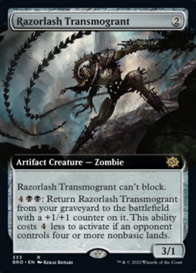 Razorlash Transmogrant (Extended Art) [The Brothers' War] - Magic: The Gathering - Card Brawlers | Quebec | Canada |