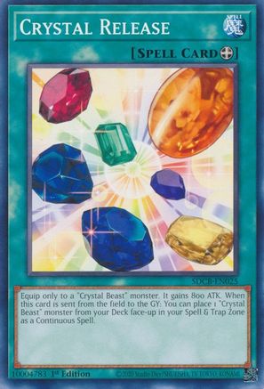 Crystal Release [SDCB-EN025] Common - Yu-Gi-Oh! - Card Brawlers | Quebec | Canada |