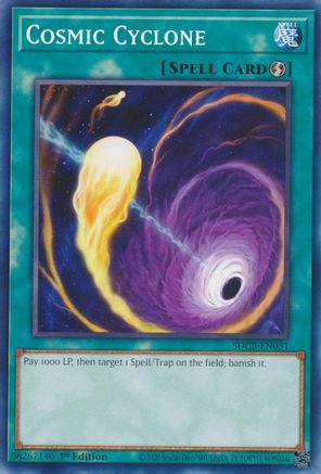 Cosmic Cyclone [SDCB-EN031] Common - Yu-Gi-Oh! - Card Brawlers | Quebec | Canada |