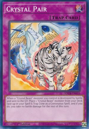 Crystal Pair [SDCB-EN035] Common - Yu-Gi-Oh! - Card Brawlers | Quebec | Canada |