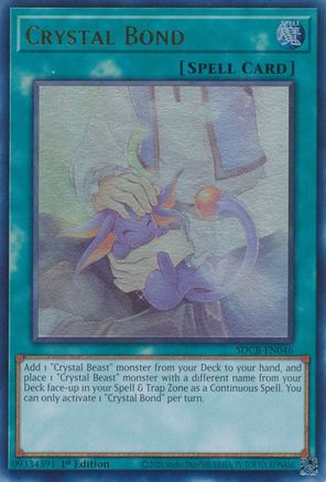 Crystal Bond [SDCB-EN046] Ultra Rare - Yu-Gi-Oh! - Card Brawlers | Quebec | Canada |