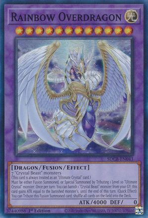 Rainbow Overdragon [SDCB-EN043] Super Rare - Yu-Gi-Oh! - Card Brawlers | Quebec | Canada |