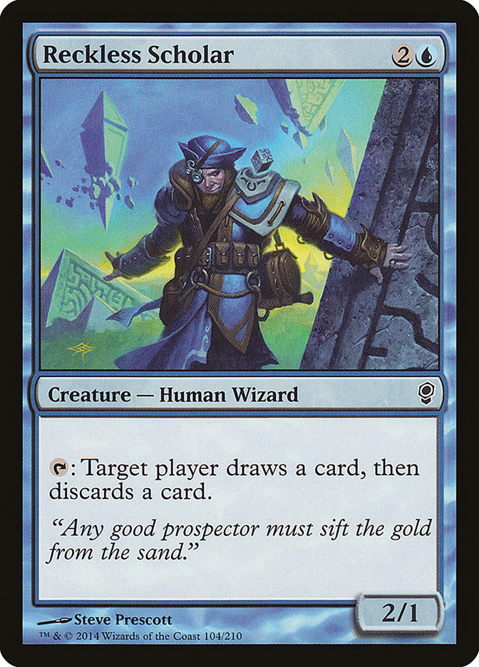 Reckless Scholar [Conspiracy] - Magic: The Gathering - Card Brawlers | Quebec | Canada |