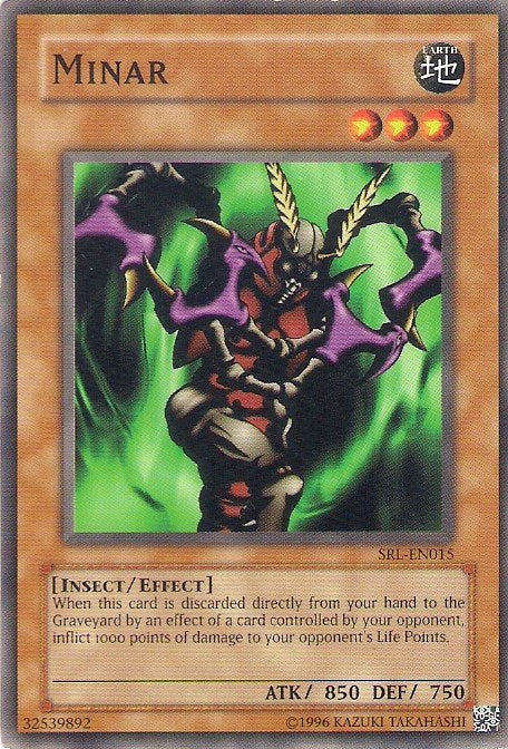 Minar [SRL-EN015] Common - Yu-Gi-Oh! - Card Brawlers | Quebec | Canada |