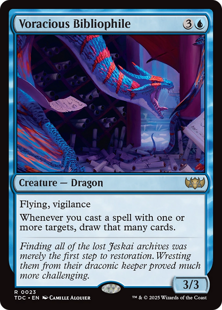 Voracious Bibliophile [Tarkir: Dragonstorm Commander] - Magic: The Gathering - Card Brawlers | Quebec | Canada |