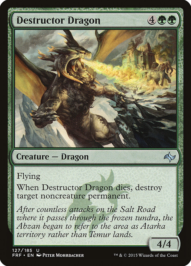 Destructor Dragon [Fate Reforged] - Magic: The Gathering - Card Brawlers | Quebec | Canada |