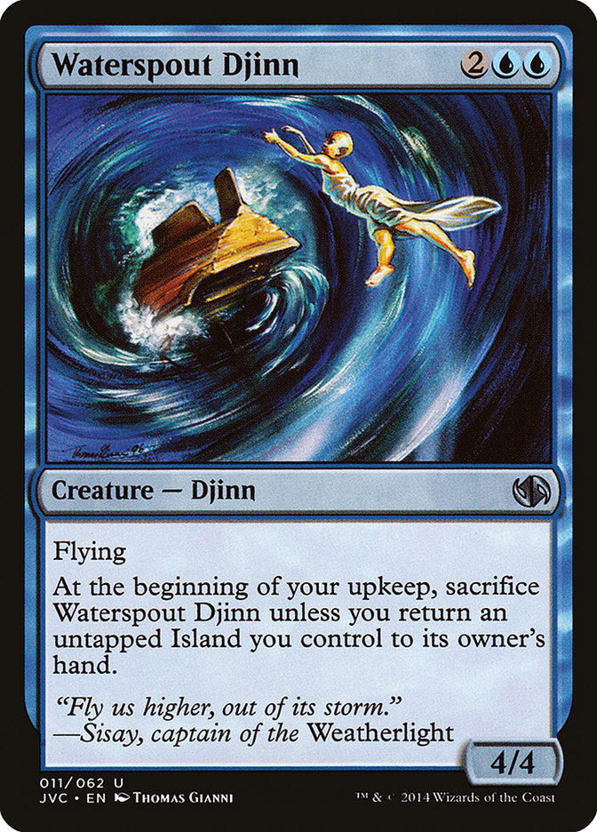 Waterspout Djinn [Duel Decks Anthology] - Magic: The Gathering - Card Brawlers | Quebec | Canada |