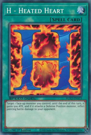 H - Heated Heart [SGX2-ENA13] Common - Yu-Gi-Oh! - Card Brawlers | Quebec | Canada |