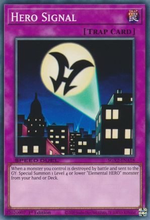 Hero Signal [SGX2-ENA18] Common - Yu-Gi-Oh! - Card Brawlers | Quebec | Canada |