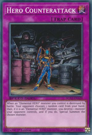 Hero Counterattack [SGX2-ENA20] Common - Yu-Gi-Oh! - Card Brawlers | Quebec | Canada |