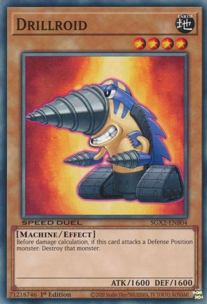 Drillroid [SGX2-ENB04] Common - Yu-Gi-Oh! - Card Brawlers | Quebec | Canada |