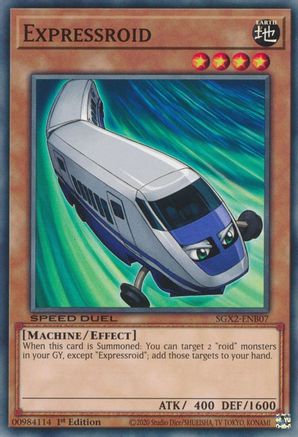 Expressroid [SGX2-ENB07] Common - Yu-Gi-Oh! - Card Brawlers | Quebec | Canada |
