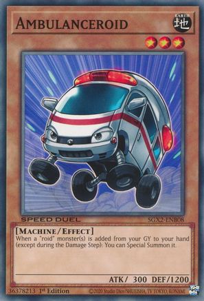 Ambulanceroid [SGX2-ENB08] Common - Yu-Gi-Oh! - Card Brawlers | Quebec | Canada |