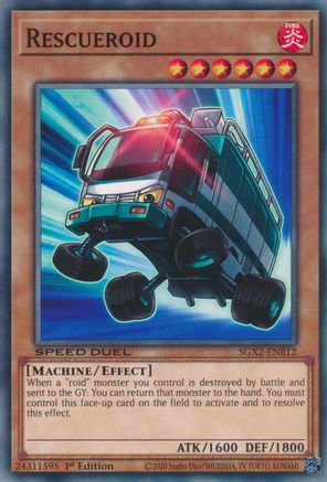 Rescueroid [SGX2-ENB12] Common - Yu-Gi-Oh! - Card Brawlers | Quebec | Canada |