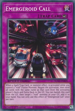 Emergeroid Call [SGX2-ENB20] Common - Yu-Gi-Oh! - Card Brawlers | Quebec | Canada |