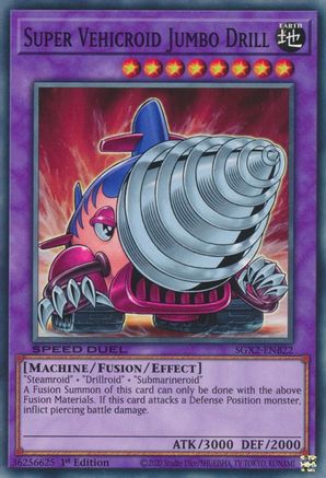 Super Vehicroid Jumbo Drill [SGX2-ENB22] Common - Yu-Gi-Oh! - Card Brawlers | Quebec | Canada |