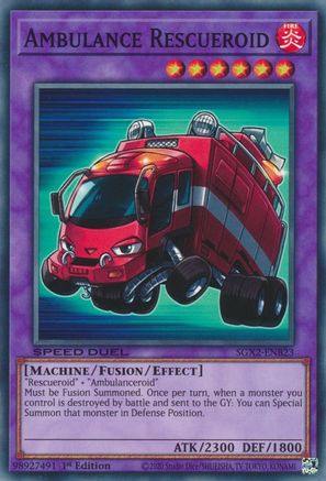 Ambulance Rescueroid [SGX2-ENB23] Common - Yu-Gi-Oh! - Card Brawlers | Quebec | Canada |