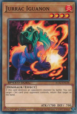 Jurrac Iguanon [SGX2-ENC06] Common - Yu-Gi-Oh! - Card Brawlers | Quebec | Canada |