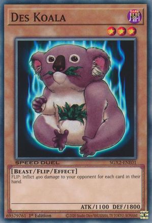 Des Koala [SGX2-ENE01] Common - Yu-Gi-Oh! - Card Brawlers | Quebec | Canada |