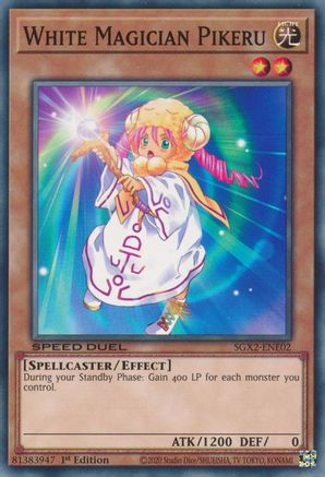 White Magician Pikeru [SGX2-ENE02] Common - Yu-Gi-Oh! - Card Brawlers | Quebec | Canada |