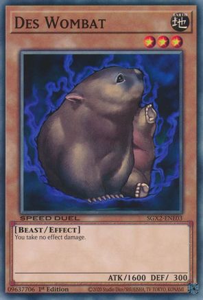 Des Wombat [SGX2-ENE03] Common - Yu-Gi-Oh! - Card Brawlers | Quebec | Canada |