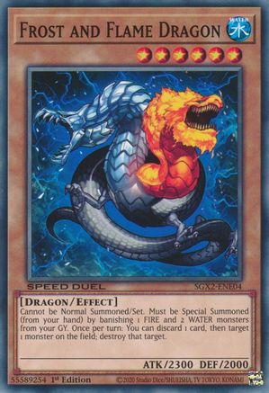 Frost and Flame Dragon [SGX2-ENE04] Common - Yu-Gi-Oh! - Card Brawlers | Quebec | Canada |