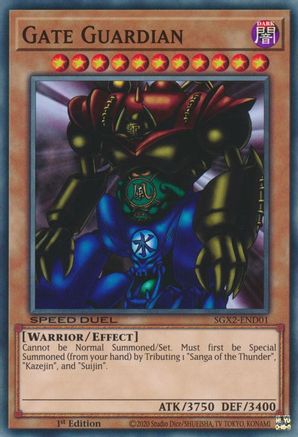 Gate Guardian [SGX2-END01] Common - Yu-Gi-Oh! - Card Brawlers | Quebec | Canada |