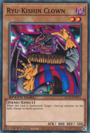 Ryu-Kishin Clown [SGX2-END11] Common - Yu-Gi-Oh! - Card Brawlers | Quebec | Canada |