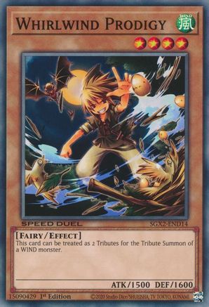 Whirlwind Prodigy [SGX2-END14] Common - Yu-Gi-Oh! - Card Brawlers | Quebec | Canada |
