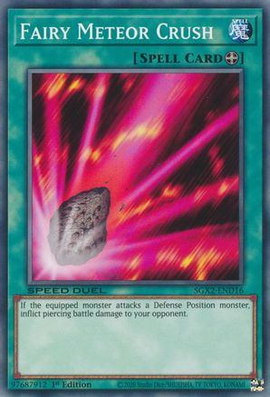 Fairy Meteor Crush [SGX2-END16] Common - Yu-Gi-Oh! - Card Brawlers | Quebec | Canada |