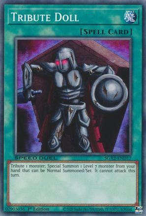 Tribute Doll [SGX2-END17] Common - Yu-Gi-Oh! - Card Brawlers | Quebec | Canada |