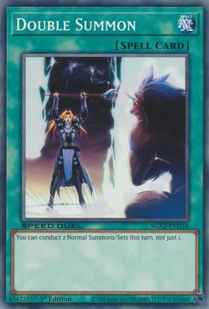 Double Summon [SGX2-END18] Common - Yu-Gi-Oh! - Card Brawlers | Quebec | Canada |