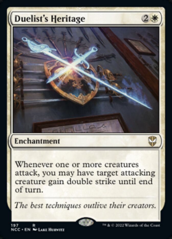 Duelist's Heritage [Streets of New Capenna Commander] - Magic: The Gathering - Card Brawlers | Quebec | Canada |