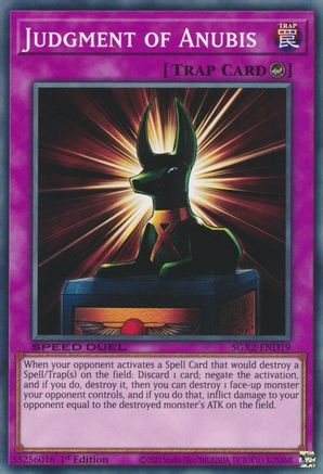 Judgment of Anubis [SGX2-END19] Common - Yu-Gi-Oh! - Card Brawlers | Quebec | Canada |